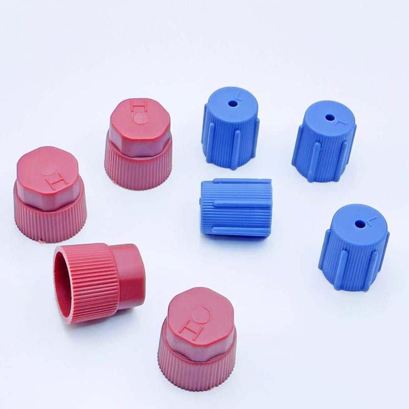 Aracey 20Pcs/Set R134a/R12 13mm & 13.5mm & 14mm & 16mm &17 & 17.5mm Air Conditioning Service AC System Charging Port Caps (4Pcs for each type) - Image 2
